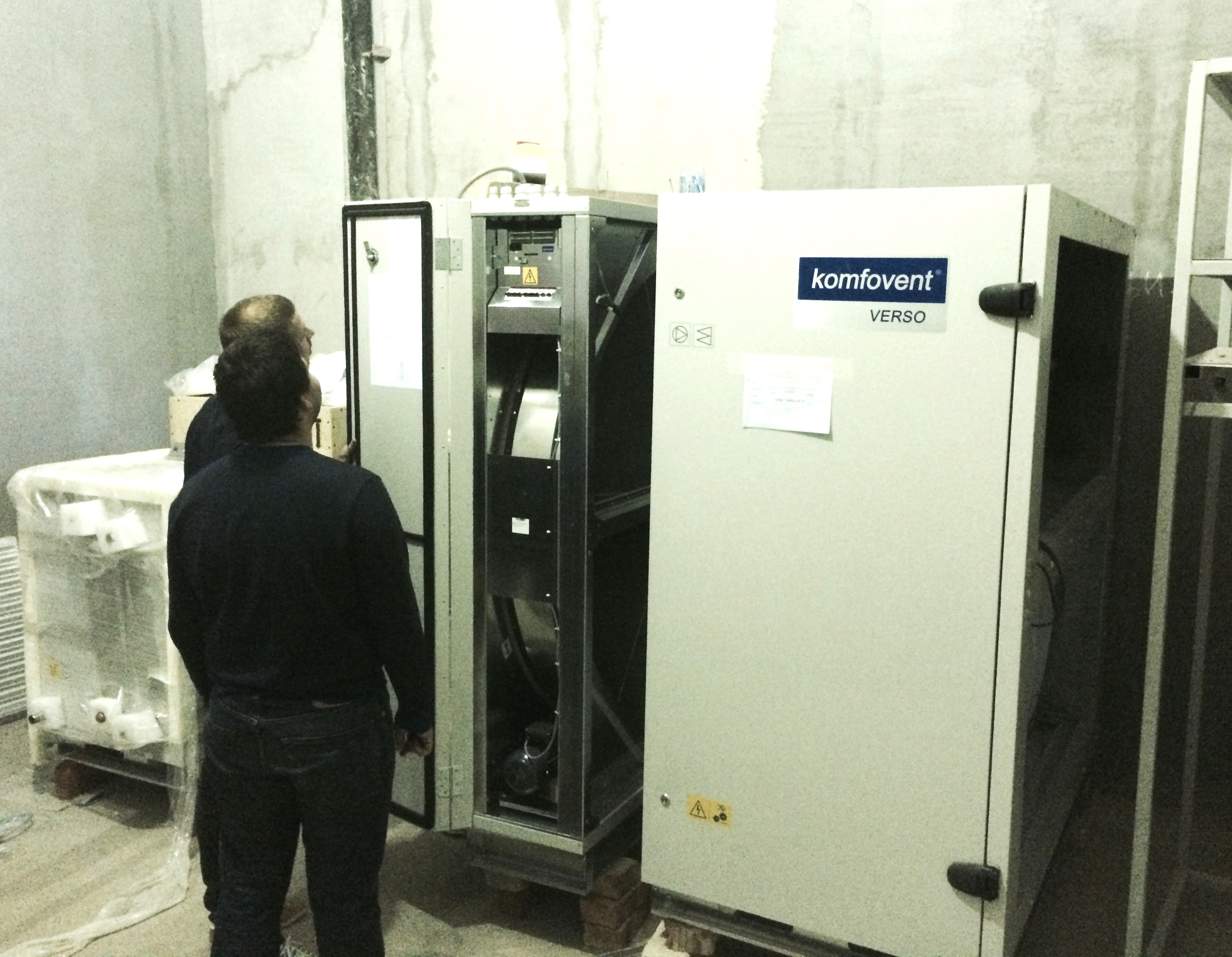 Монтаж промышленной вентиляции